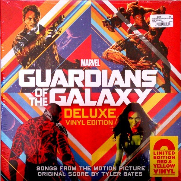 Various – Guardians Of The Galaxy (Vinyl, 2xLP, Compilation, Limited Edition, Red & Yellow, 2018)