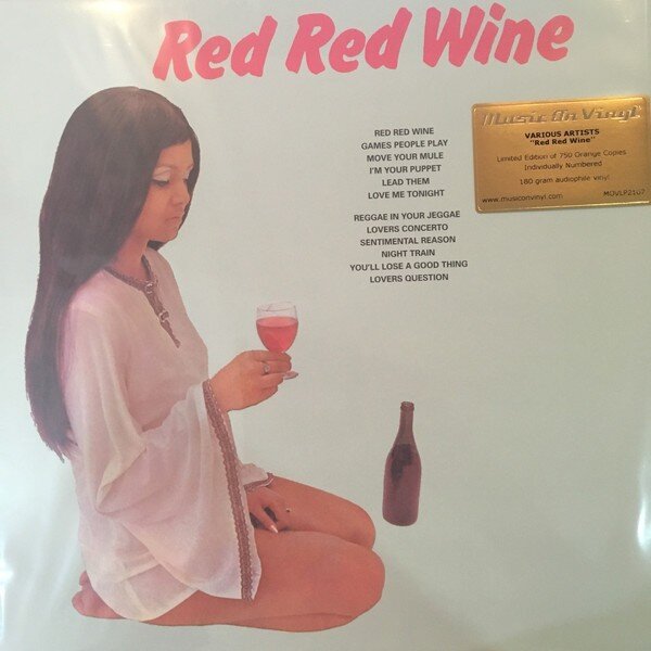 Various – Red Red Wine (Vinyl, LP, Compilation, Limited Edition, Numbered, Mono, Orange, 2018)