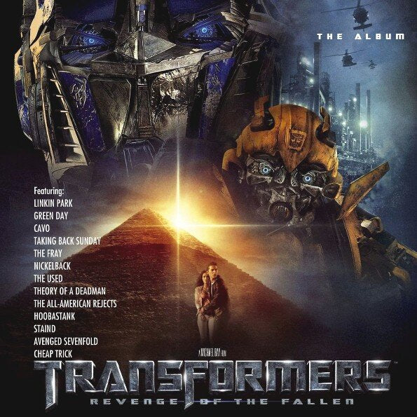Various – Transformers: Revenge Of The Fallen - The Album (Vinyl, LP, Single Sided, Etched, Album, Record Store Day, Compilation, Green, 2019)
