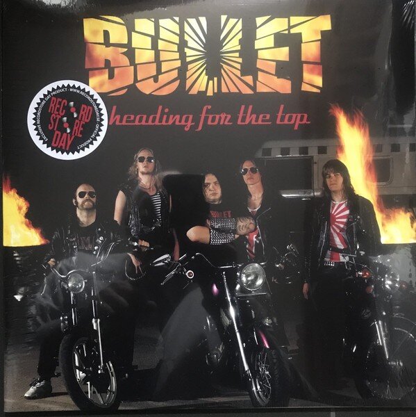 Bullet – Heading For The Top (Vinyl, LP, 45 RPM, Album, Reissue, Clear, 2019)