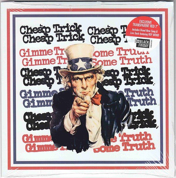 Cheap Trick – Gimme Some Truth (Vinyl, 7", 45 RPM, Record Store Day, Single, Red Transparent, 2019)