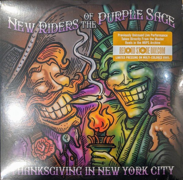 New Riders Of The Purple Sage – Thanksgiving in New York City (Vinyl, 3xLP, Album, Multi-color, 2019)