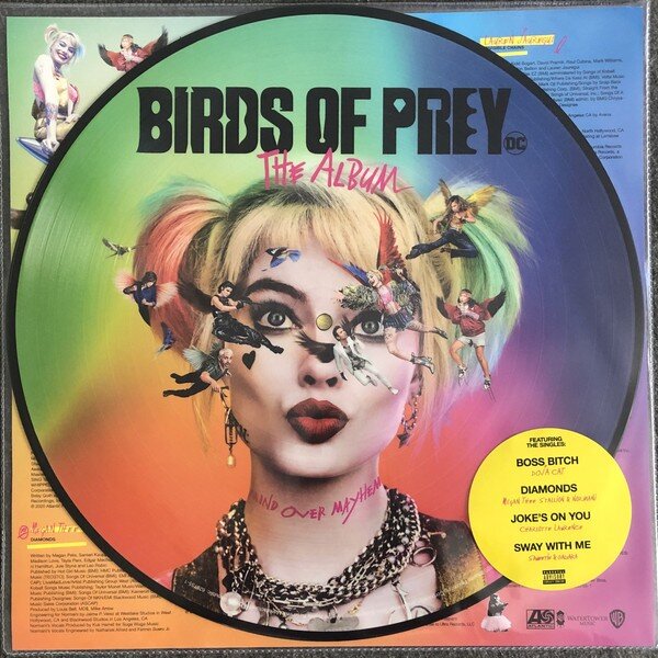 Various – Birds Of Prey (The Album) (Vinyl, LP, Album, Compilation, Picture Disc, 2020)