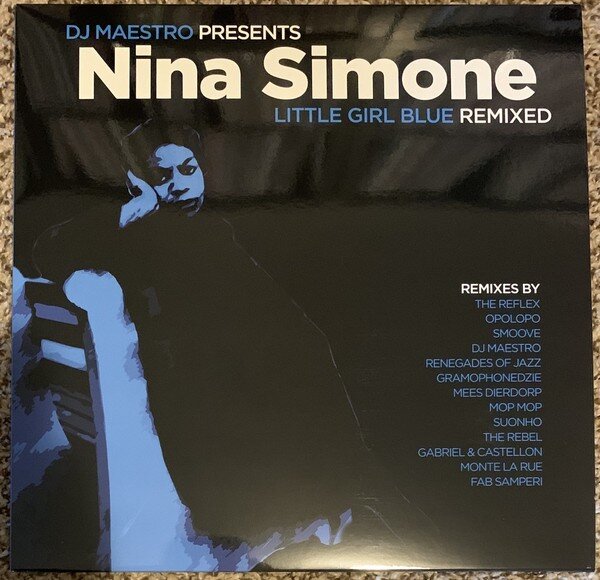 DJ Maestro Presents Nina Simone – Little Girl Blue (Remixed) (Vinyl, 2xLP, Compilation, Limited Edition, Numbered, Reissue, Remastered, Clear, 180 Gram, 2020)