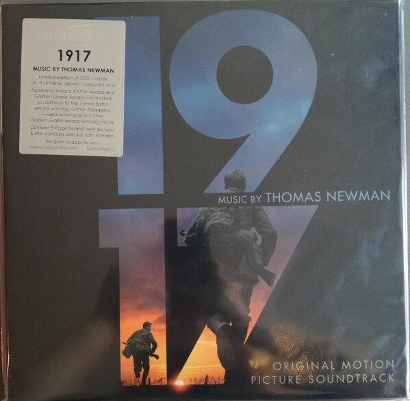 Thomas Newman – 1917 (Original Motion Picture Soundtrack)  (Vinyl, 2xLP, Limited Edition, Numbered, Green And Silver Swirled, 180g, 2020)