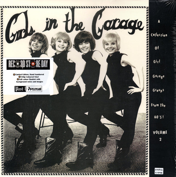 Various – Girls In The Garage Vol. 2 (Vinyl, LP, Record Store Day, Compilation, Limited Edition, Numbered, Reissue, Yellow, 2018)