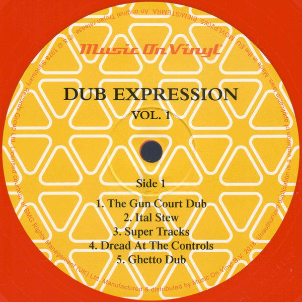 Errol Brown & The Revolutionaries – Dub Expression (Vinyl, LP, Album, Limited Edition, Numbered, Reissue, Orange, 2018) – photo 3