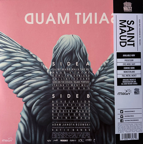 Adam Janota Bzowski – Saint Maud (Original Motion Picture Soundtrack) (Vinyl, LP, Album, Blue Translucent With Grey Splatter, 180g, 2021) – photo 4