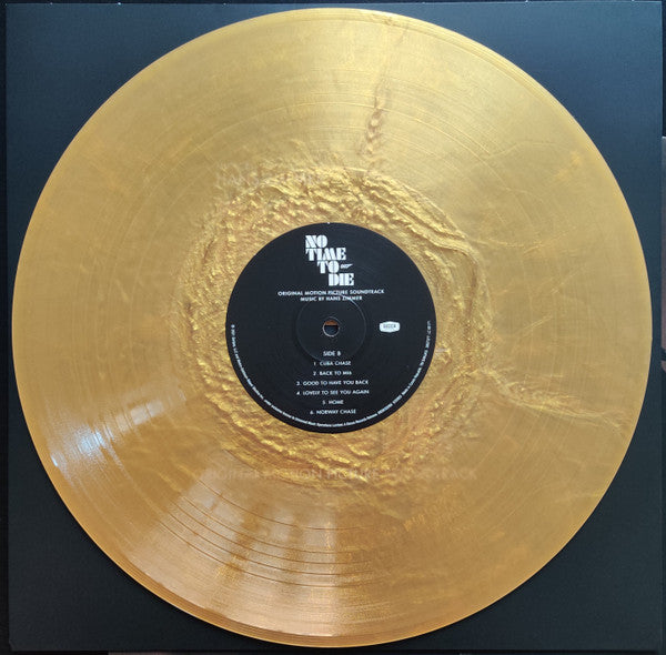 Hans Zimmer – No Time To Die (Original Motion Picture Soundtrack) (Vinyl, 2xLP, Album, Limited Edition, Gold, 2021) – photo 5