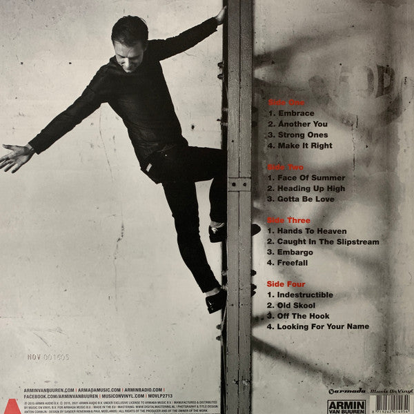 Armin van Buuren – Embrace (Vinyl, 2xLP, Album, Limited Edition, Numbered, Reissue, Black & White Marbled, 2021) – photo 2