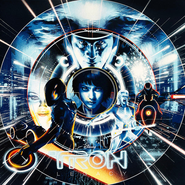 Daft Punk – TRON: Legacy (Vinyl Edition Motion Picture Soundtrack) (Vinyl, LP, 180g, Blue Neon, 180g, Orange Neon, Album, Limited Edition, Reissue, Remastered, Repress, 2022) – photo 3
