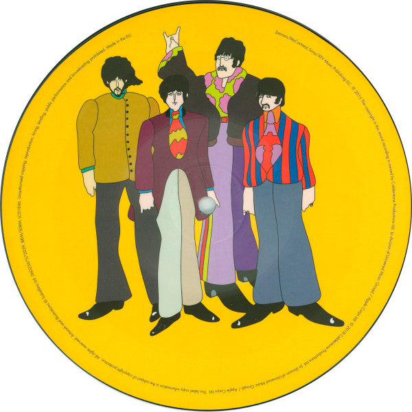 The Beatles – Yellow Submarine b/w Eleanor Rigby (Vinyl, 7", 45 RPM, Single, Limited Edition, Picture Disc, Reissue, Remastered, 2018) – photo 4