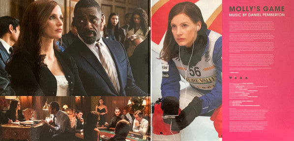 Daniel Pemberton – Molly's Game (Original Motion Picture Soundtrack) (Vinyl, LP, Album, Limited Edition, Numbered, Pink Vinyl, 2018) – photo 2