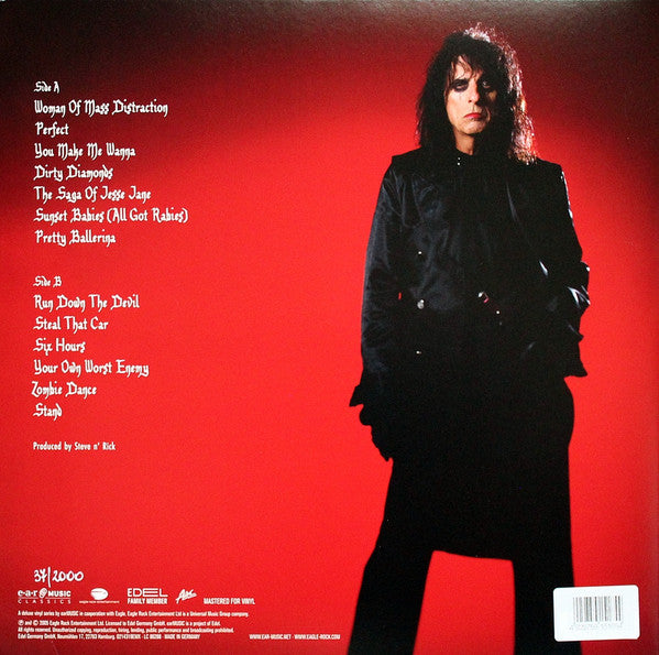 Alice Cooper – Dirty Diamonds (Vinyl, LP, Limited Edition, Numbered, Gatefold, 180g, Red Transparent , 2020) – photo 3