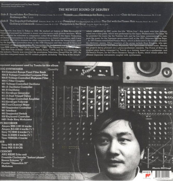 Tomita – Snowflakes Are Dancing (Vinyl, LP, Album, Numbered, Reissue, "Snow-White", 2022) – photo 2