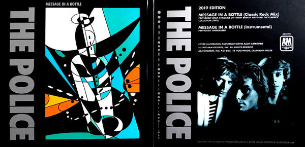 The Police – Message In A Bottle (Vinyl, 7", Single, Reissue, Green, Transparent, Blue, Record Store Day, Limited Edition, Remastered, Gatefold, 2019) – photo 2
