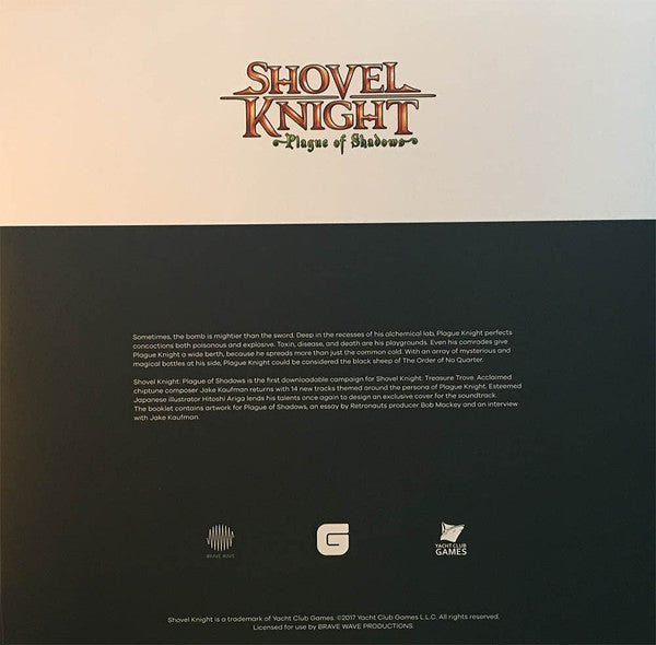 Jake Kaufman – Shovel Knight: Plague Of Shadows The Definitive Soundtrack (Vinyl, LP, Album, Green Translucent, 2017) – photo 2