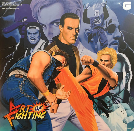 NEO Sound Orchestra – Art Of Fighting The Definitive Soundtrack (Vinyl, LP, Album, Blue Translucent, 2017)