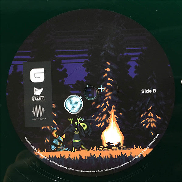 Jake Kaufman – Shovel Knight: Plague Of Shadows The Definitive Soundtrack (Vinyl, LP, Album, Green Translucent, 2017) – photo 5