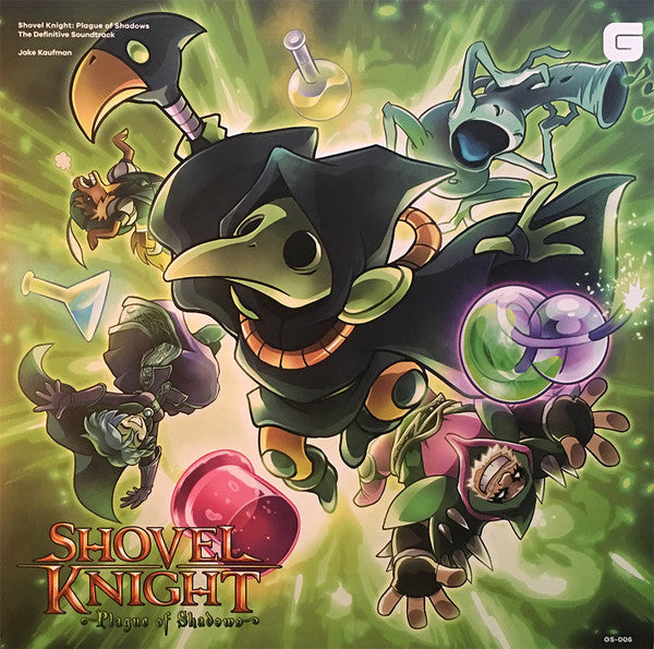 Jake Kaufman – Shovel Knight: Plague Of Shadows The Definitive Soundtrack (Vinyl, LP, Album, Green Translucent, 2017)