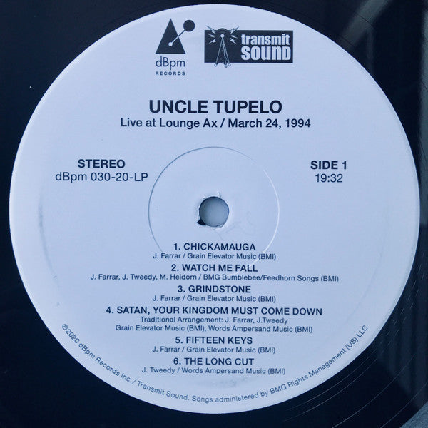 Uncle Tupelo – Live At Lounge Ax / March 24, 1994 (Vinyl, 2xLP, Album, Record Store Day, Limited Edition, 2020) – photo 4