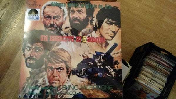 Ennio Morricone – Un Esercito Di 5 Uomini (Colonna Sonora Originale Del Film) (Vinyl, LP, Album, Record Store Day, Reissue, Blue , 2018) – photo 2