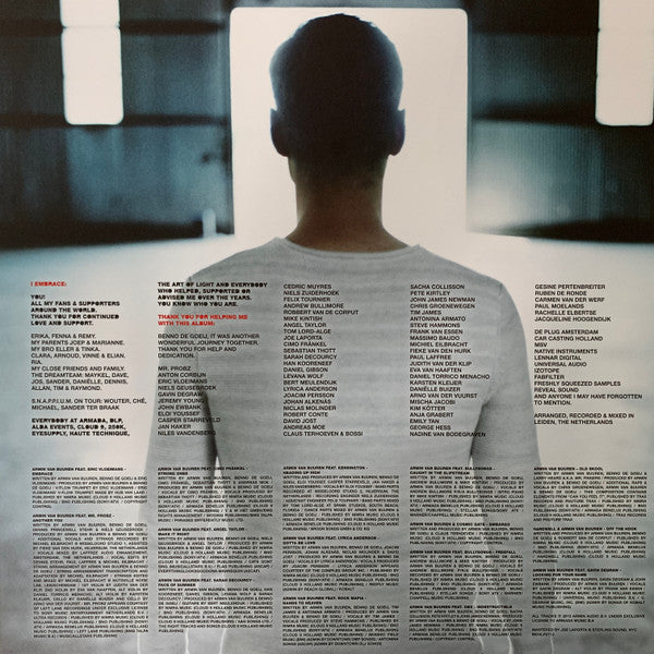 Armin van Buuren – Embrace (Vinyl, 2xLP, Album, Limited Edition, Numbered, Reissue, Black & White Marbled, 2021) – photo 5