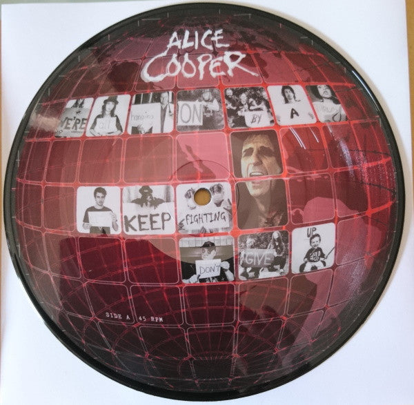 Alice Cooper – Don't Give Up (Vinyl, 7", 45 RPM, Single Sided, Single, Picture Disc, 2020) – photo 4