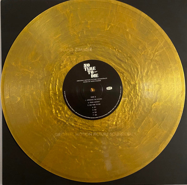 Hans Zimmer – No Time To Die (Original Motion Picture Soundtrack) (Vinyl, 2xLP, Album, Limited Edition, Gold, 2021) – photo 4