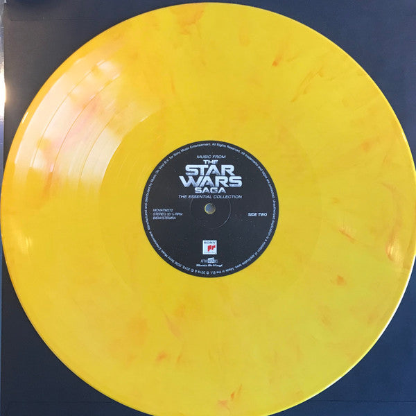 John Williams – Music From The Star Wars Saga (The Essential Collection) (Vinyl, 2xLP, Compilation, Limited Edition, Numbered, Yellow [Flaming], 2020) – photo 4
