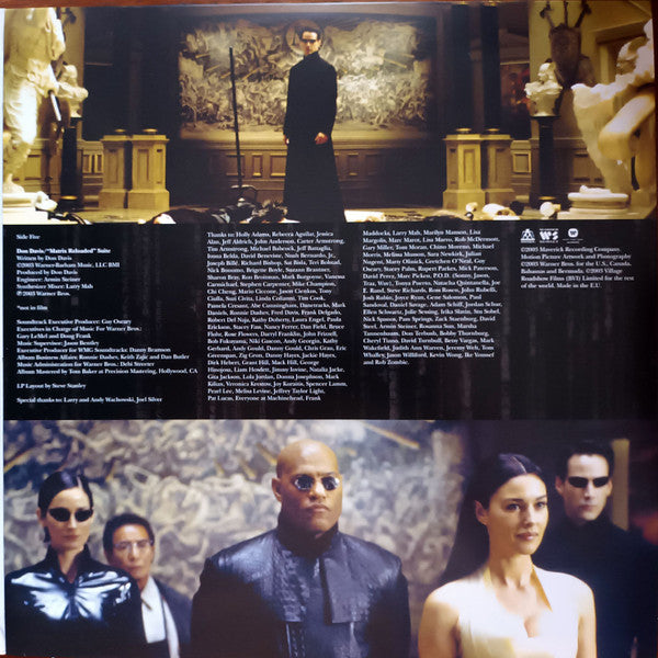 Various – The Matrix Reloaded: The Album (Vinyl, 2xLP, Green Transparent , LP, Single Sided, Etched, Green Transparent, Reissue, 2020) – photo 5