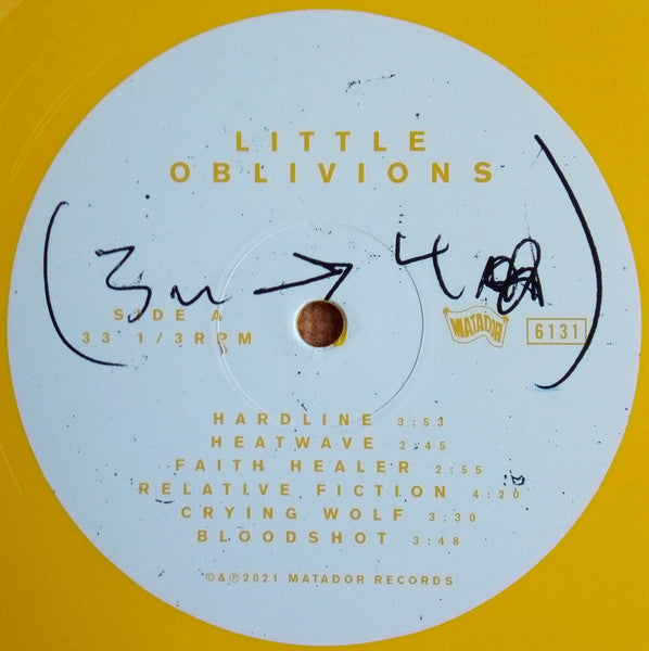 Julien Baker – Little Oblivions (Vinyl, LP, Album, Limited Edition, Yellow, 2021) – photo 4