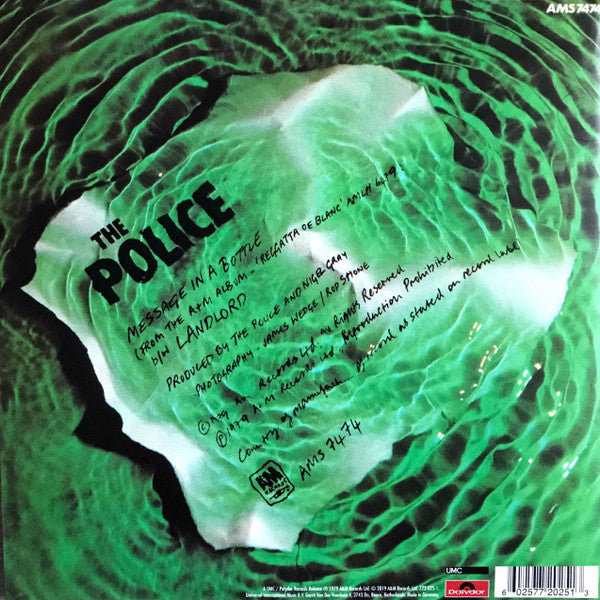 The Police – Message In A Bottle (Vinyl, 7", Single, Reissue, Green, Transparent, Blue, Record Store Day, Limited Edition, Remastered, Gatefold, 2019) – photo 3