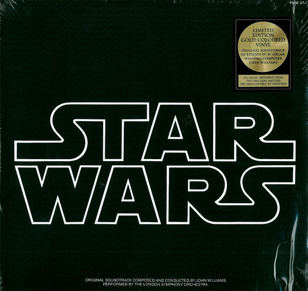 John Williams, The London Symphony Orchestra – Star Wars (Vinyl, 2xLP, Album, Limited Edition, Reissue, Gold, 2016)