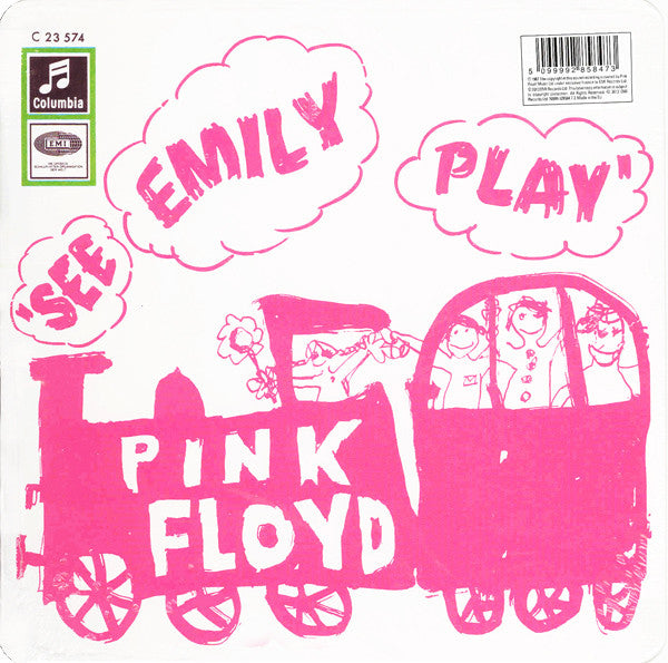 Pink Floyd – See Emily Play (Vinyl, 7", 45 RPM, Record Store Day, Single, Limited Edition, Reissue, Mono, Pink Opaque, 2013)