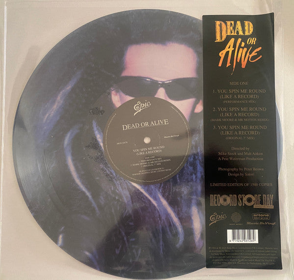 Dead Or Alive – You Spin Me Round (Like A Record) (Vinyl, 12", 33 ⅓ RPM, Single Sided, Record Store Day, Single, Limited Edition, Picture Disc, Clear A-Side / Picture B-Side, Version 2, 2025)