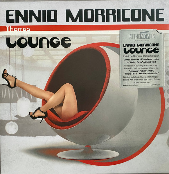 Ennio Morricone – Lounge (Vinyl, 2xLP, Compilation, Deluxe Edition, Limited Edition, Numbered, Cotton Candy, 2022)