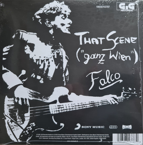 Falco – That Scene ("Ganz Wien") (Vinyl, 7", 45 RPM, Record Store Day, Single, Limited Edition, Reissue, 2023) – photo 2