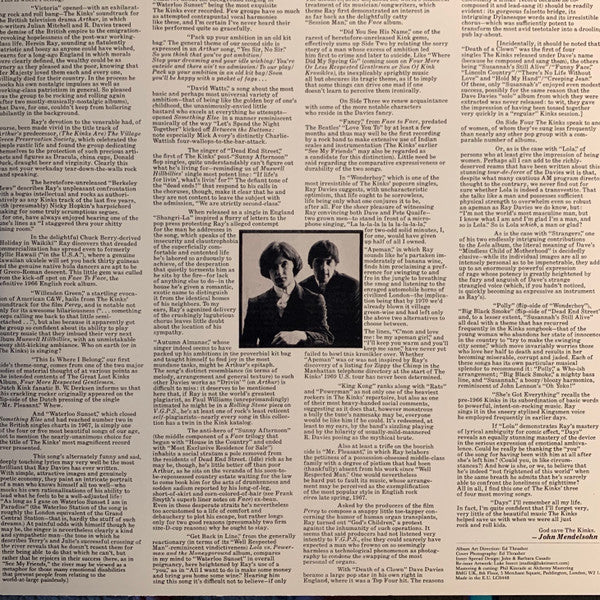 The Kinks – The Kink Kronikles (Vinyl, 2xLP, Record Store Day, Compilation, Limited Edition, Reissue, Remastered, Red, 2020) – photo 4