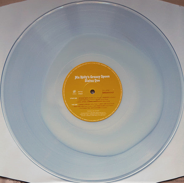 Status Quo – Ma Kelly's Greasy Spoon (Vinyl, LP, Album, Record Store Day, Reissue, Clear & White [Fried Egg], 2020) – photo 4