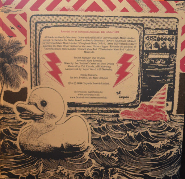 Carter The Unstoppable Sex Machine – Up Pompey! (Vinyl, 2xLP, Record Store Day, Limited Edition, Gatefold, 2024) – photo 4