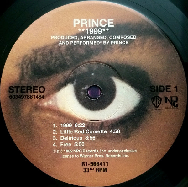 Prince – 1999 (Vinyl, LP, Album, Record Store Day, Limited Edition, Reissue, 2018) – photo 3