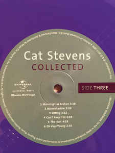 Cat Stevens – Collected (Vinyl, 2xLP, Compilation, Limited Edition, Numbered, Reissue, Purple, 180 Gram, 2020) – photo 5
