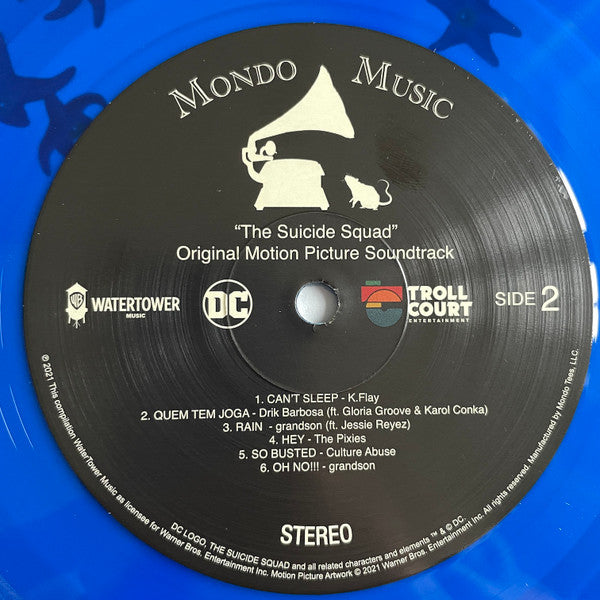 Various – The Suicide Squad (Vinyl, LP, Compilation, Starfish (Blue With Pink Stripes), 2021) – photo 5