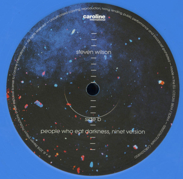 Steven Wilson – How Big The Space (Vinyl, 12", 45 RPM, Record Store Day, Single, Limited Edition, Blue, 2018) – photo 4