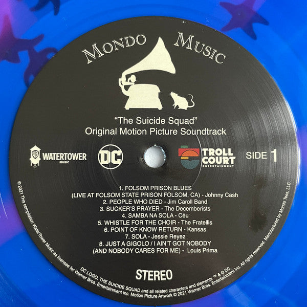 Various – The Suicide Squad (Vinyl, LP, Compilation, Starfish (Blue With Pink Stripes), 2021) – photo 4