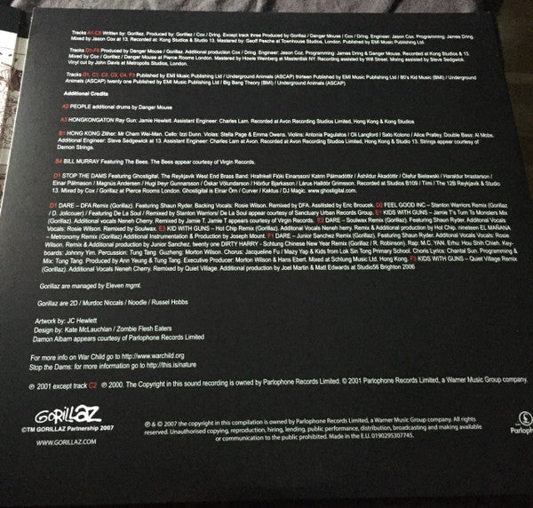 Gorillaz – D-Sides (Vinyl, 3xLP, Record Store Day, Compilation, Limited Edition, Remastered, 180g, 2020) – photo 3