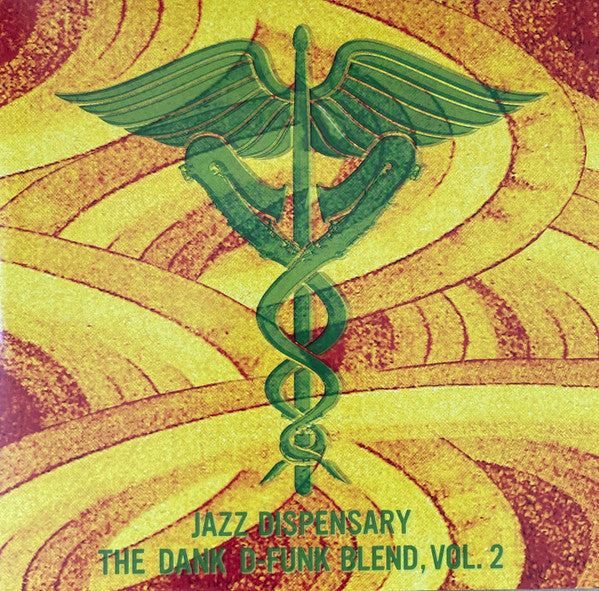 Various – Jazz Dispensary: The Dank D-Funk Blend Vol. 2 (Vinyl, LP, Record Store Day, Compilation, Limited Edition, Orange/Red/Yellow Swirl [Orange Fire], 2021) – photo 2