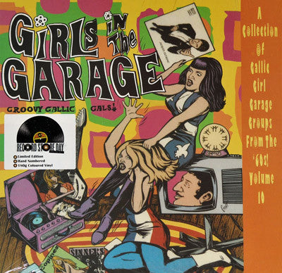 Various – Girls In The Garage Volume 10 - Groovy Gallic Gals! (Vinyl, LP, Compilation, Limited Edition, Numbered, Reissue, 180 Gram, Amber, 2017)