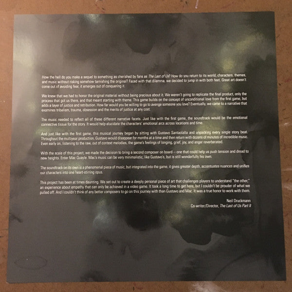 Gustavo Santaolalla / Mac Quayle – The Last of Us Part II (Vinyl, 2xLP, Album, Limited Edition, 180 Gram, 2020) – photo 4